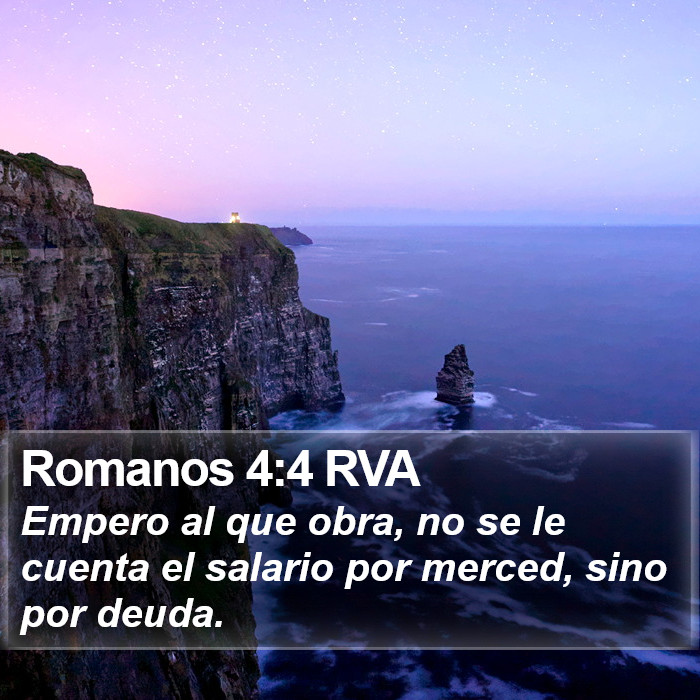 Romanos 4:4 RVA Bible Study