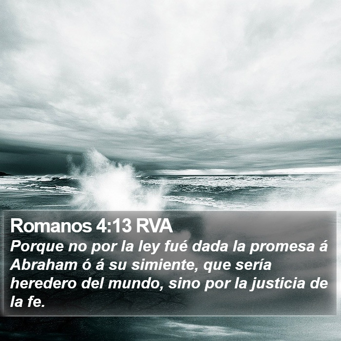 Romanos 4:13 RVA Bible Study