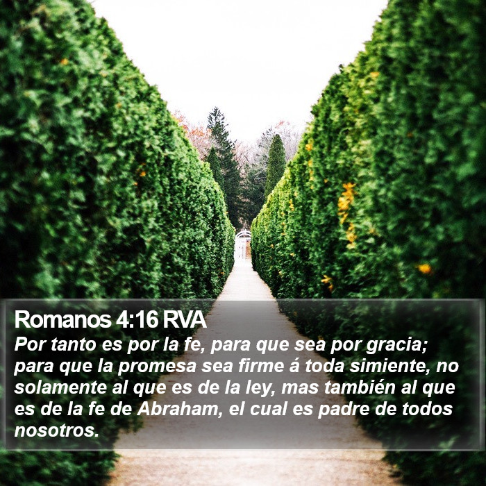 Romanos 4:16 RVA Bible Study