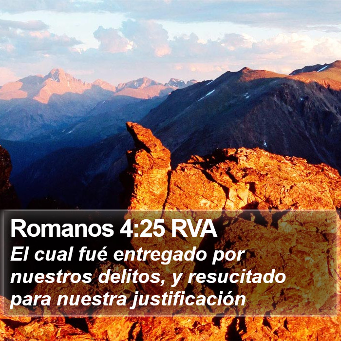 Romanos 4:25 RVA Bible Study