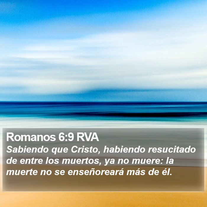 Romanos 6:9 RVA Bible Study