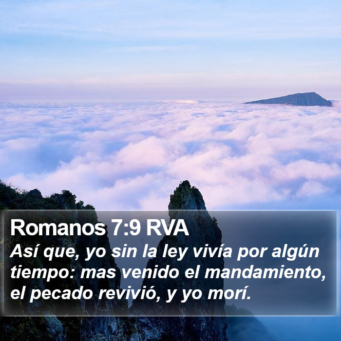 Romanos 7:9 RVA Bible Study