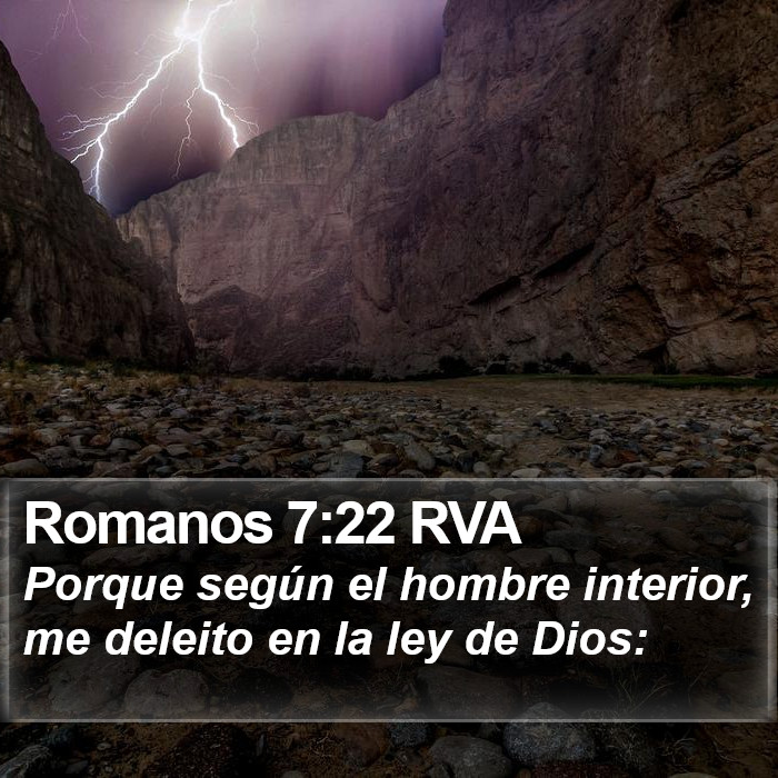 Romanos 7:22 RVA Bible Study