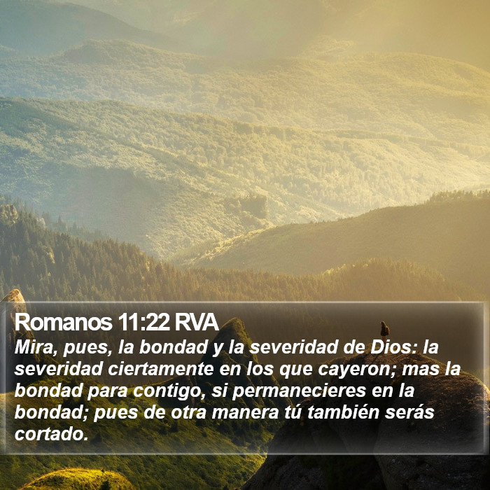 Romanos 11:22 RVA Bible Study