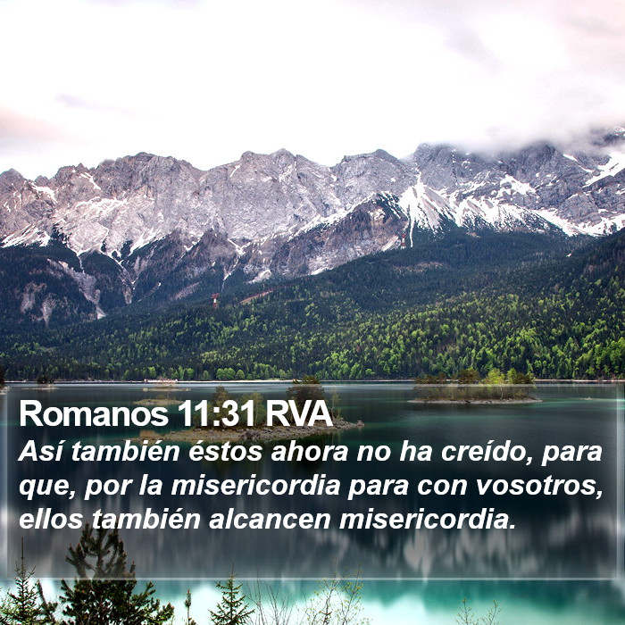 Romanos 11:31 RVA Bible Study