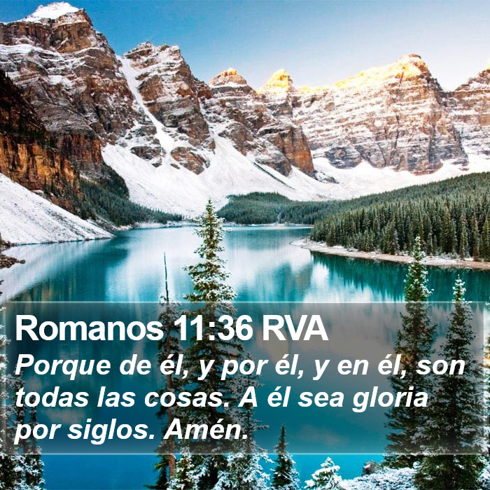 Romanos 11:36 RVA Bible Study