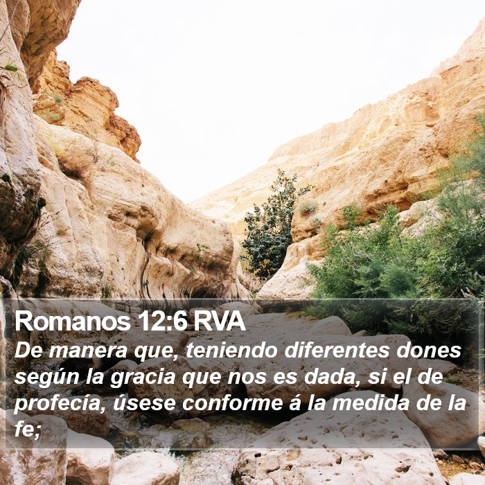 Romanos 12:6 RVA Bible Study