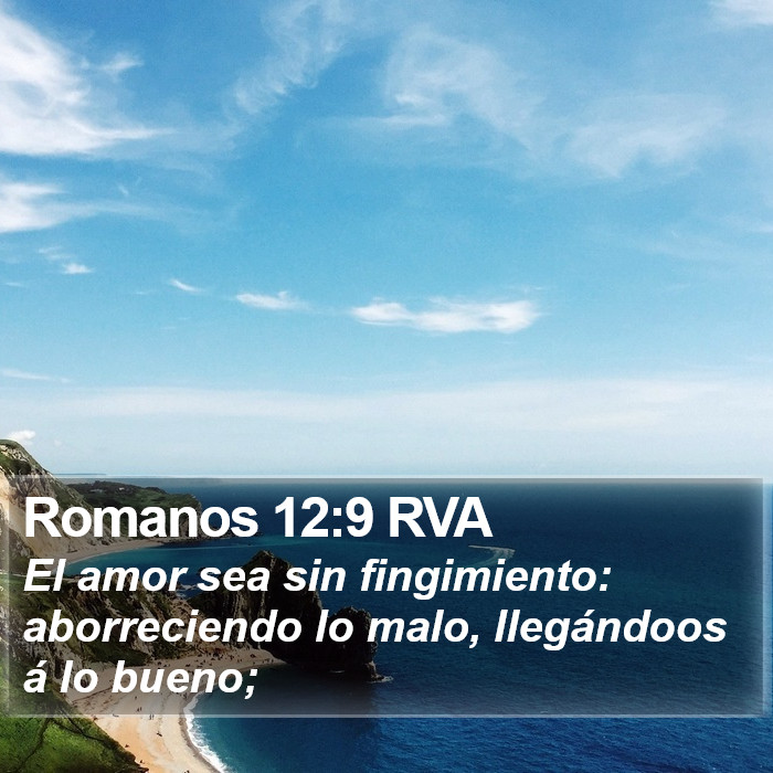 Romanos 12:9 RVA Bible Study