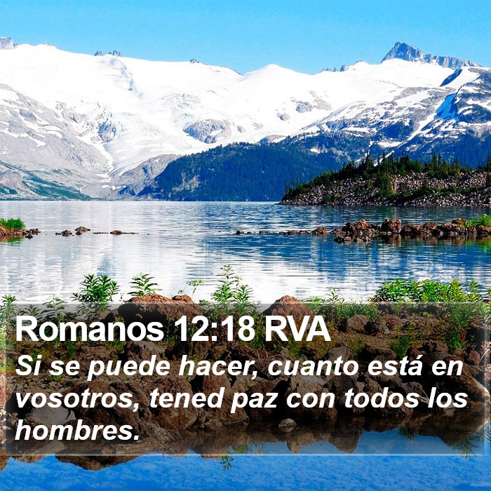 Romanos 12:18 RVA Bible Study