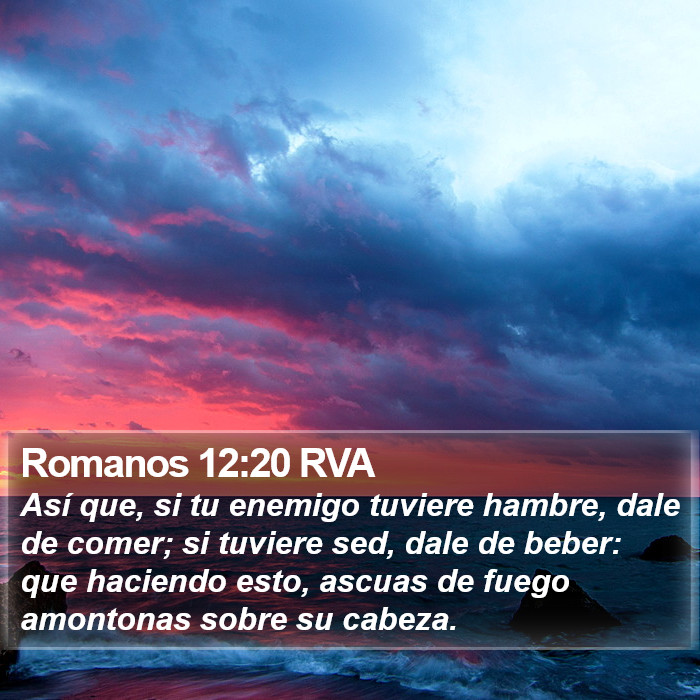 Romanos 12:20 RVA Bible Study