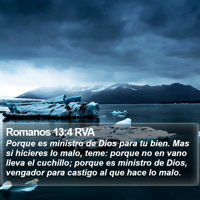 Romanos 13:4 RVA Bible Study