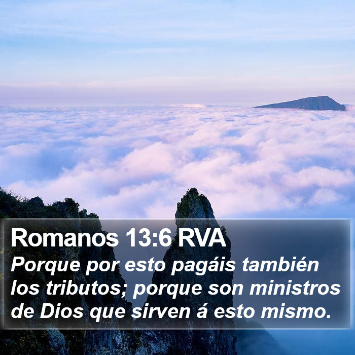 Romanos 13:6 RVA Bible Study