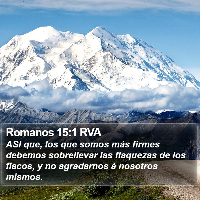 Romanos 15:1 RVA Bible Study