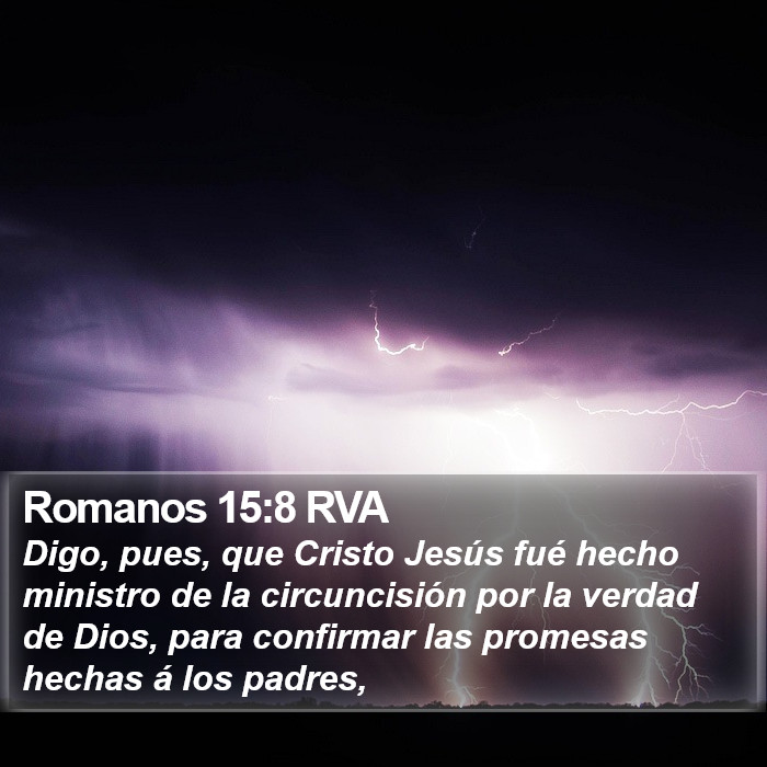 Romanos 15:8 RVA Bible Study