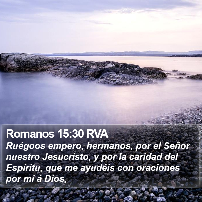 Romanos 15:30 RVA Bible Study