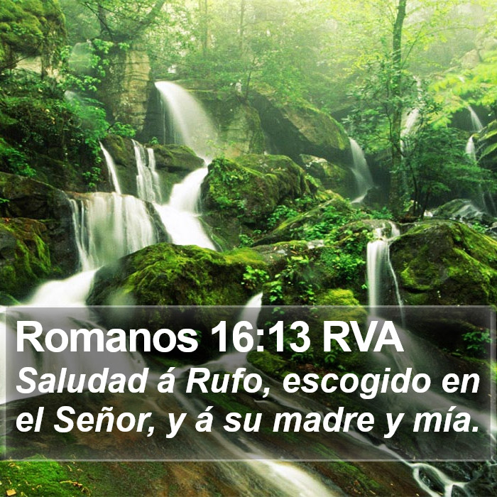 Romanos 16:13 RVA Bible Study