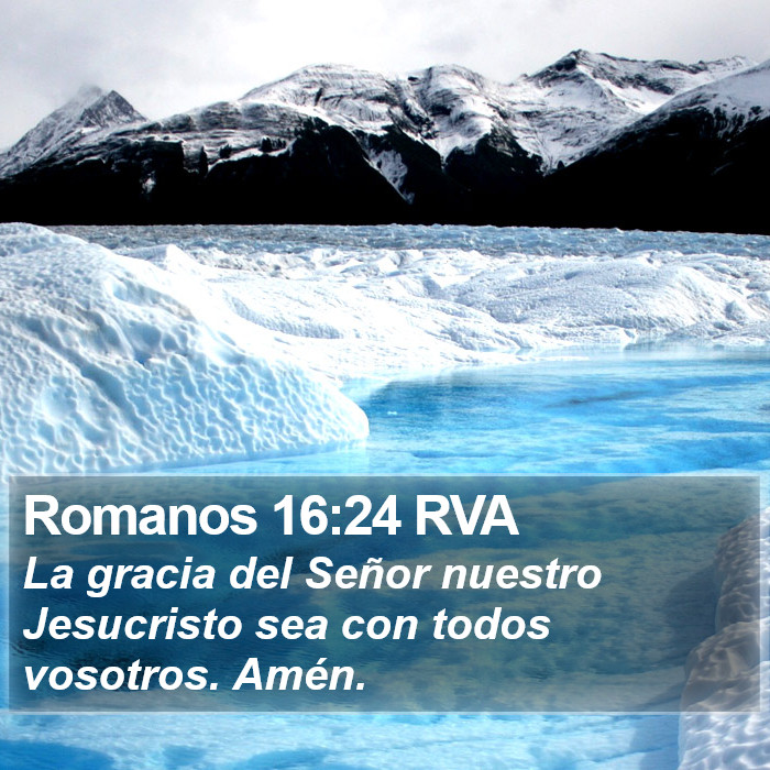 Romanos 16:24 RVA Bible Study