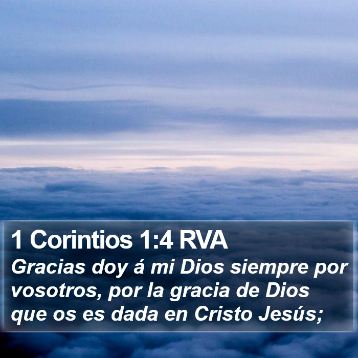 1 Corintios 1:4 RVA Bible Study