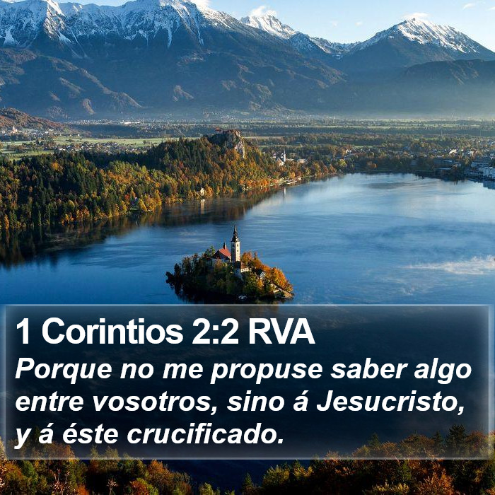 1 Corintios 2:2 RVA Bible Study