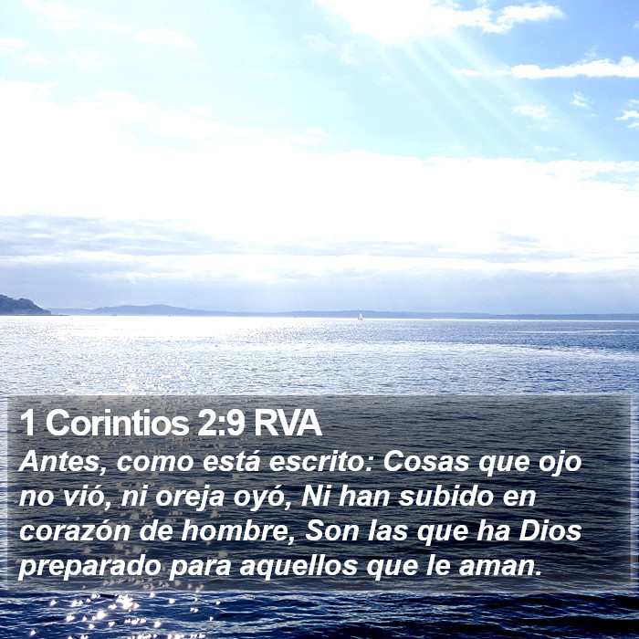 1 Corintios 2:9 RVA Bible Study