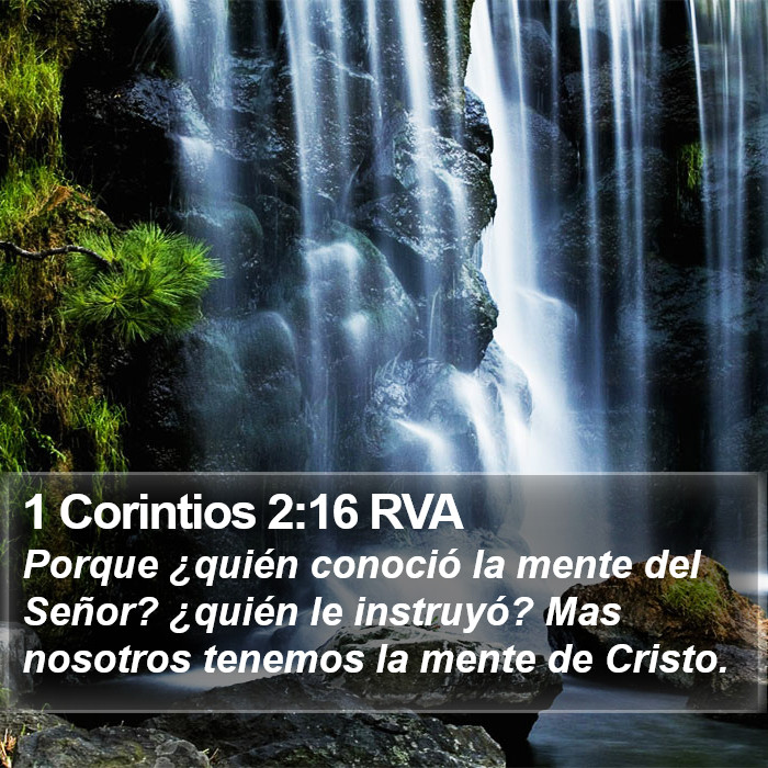 1 Corintios 2:16 RVA Bible Study