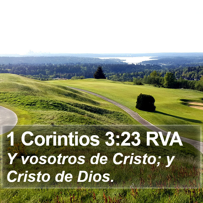 1 Corintios 3:23 RVA Bible Study