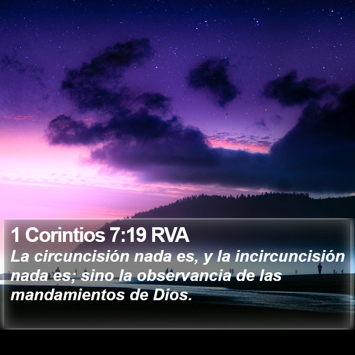 1 Corintios 7:19 RVA Bible Study