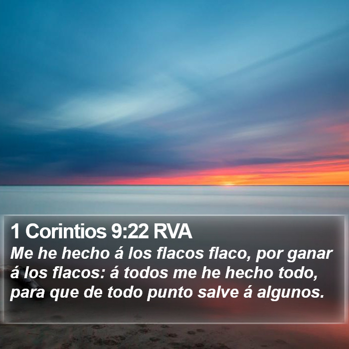 1 Corintios 9:22 RVA Bible Study