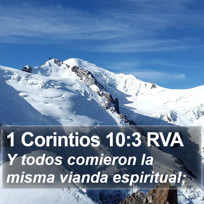 1 Corintios 10:3 RVA Bible Study