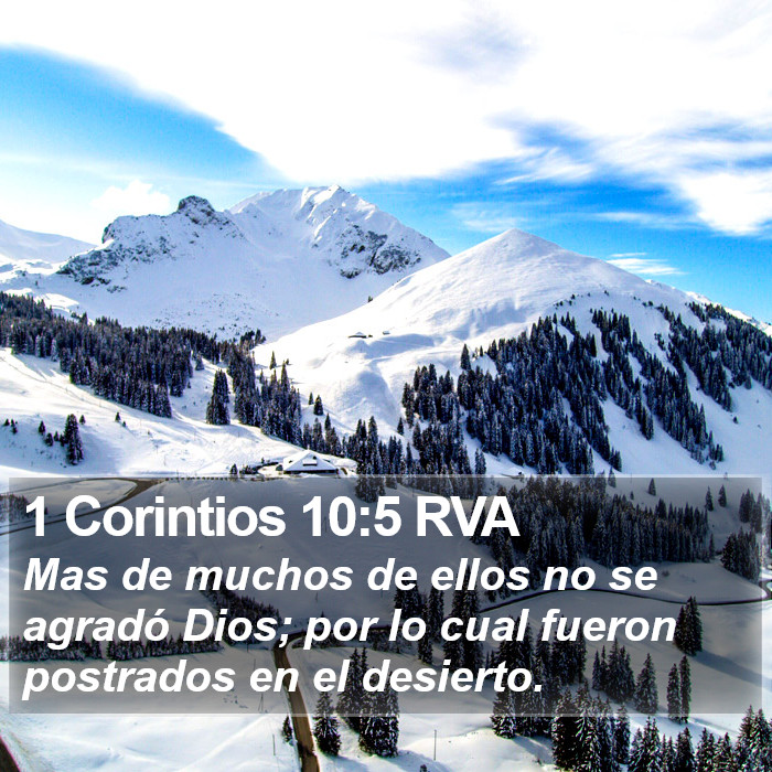 1 Corintios 10:5 RVA Bible Study