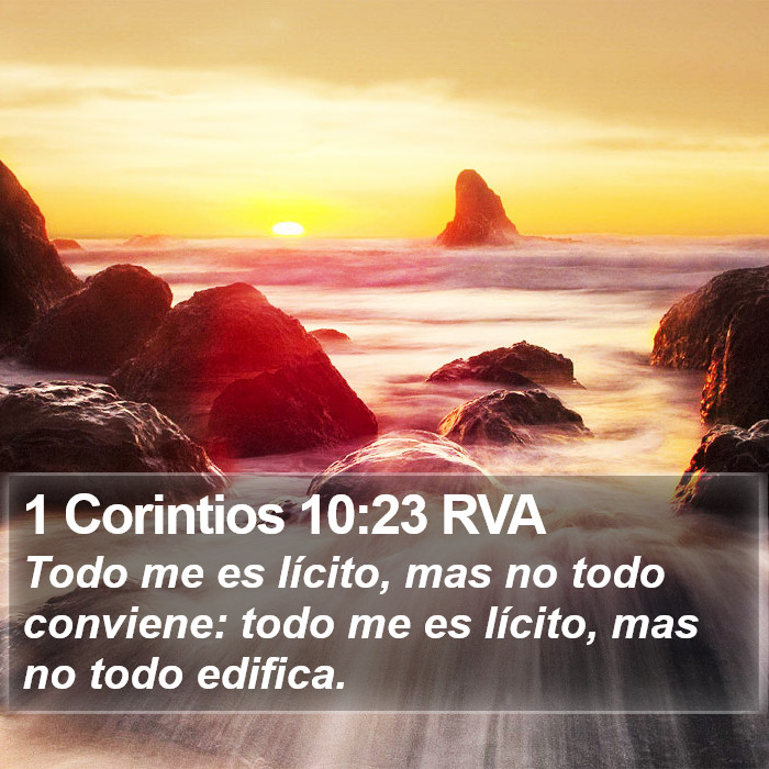 1 Corintios 10:23 RVA Bible Study