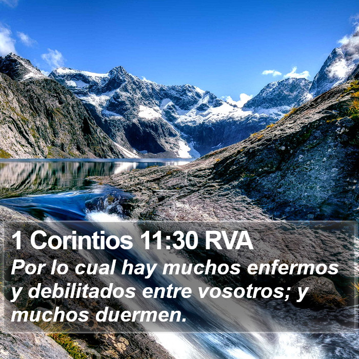 1 Corintios 11:30 RVA Bible Study