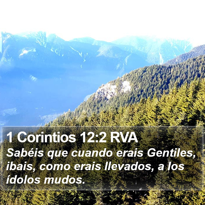 1 Corintios 12:2 RVA Bible Study