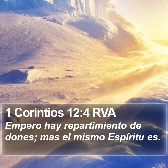 1 Corintios 12:4 RVA Bible Study