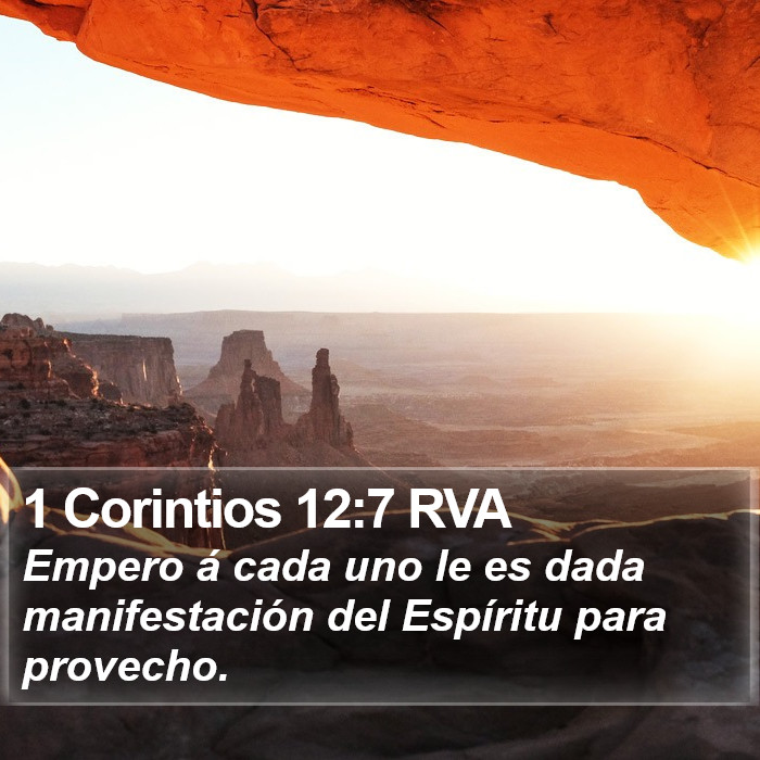 1 Corintios 12:7 RVA Bible Study