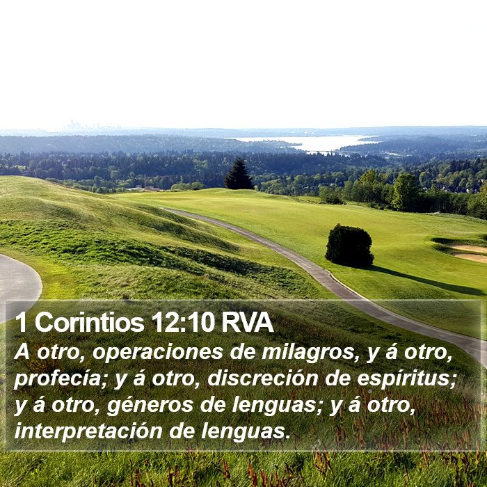 1 Corintios 12:10 RVA Bible Study