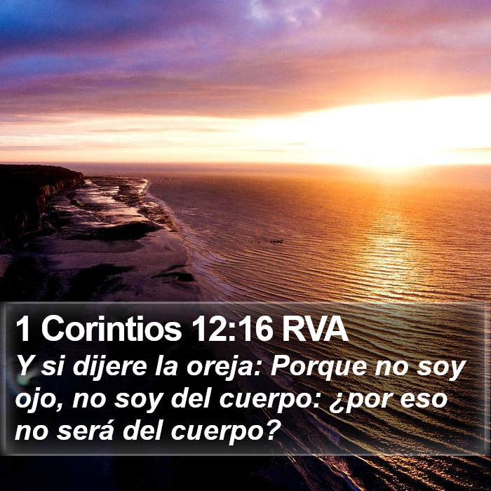 1 Corintios 12:16 RVA Bible Study