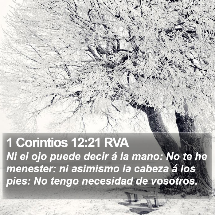 1 Corintios 12:21 RVA Bible Study