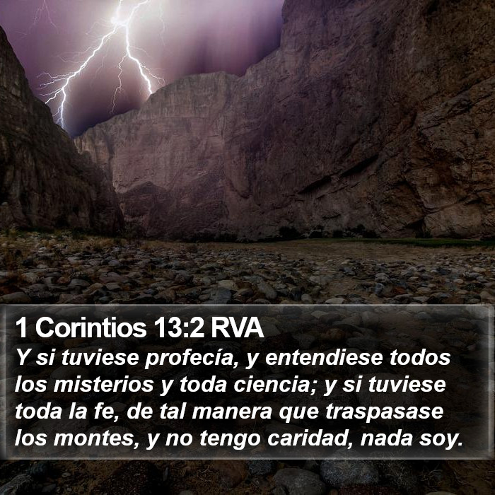 1 Corintios 13:2 RVA Bible Study