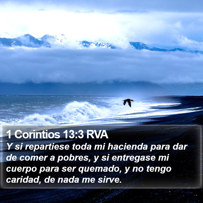 1 Corintios 13:3 RVA Bible Study