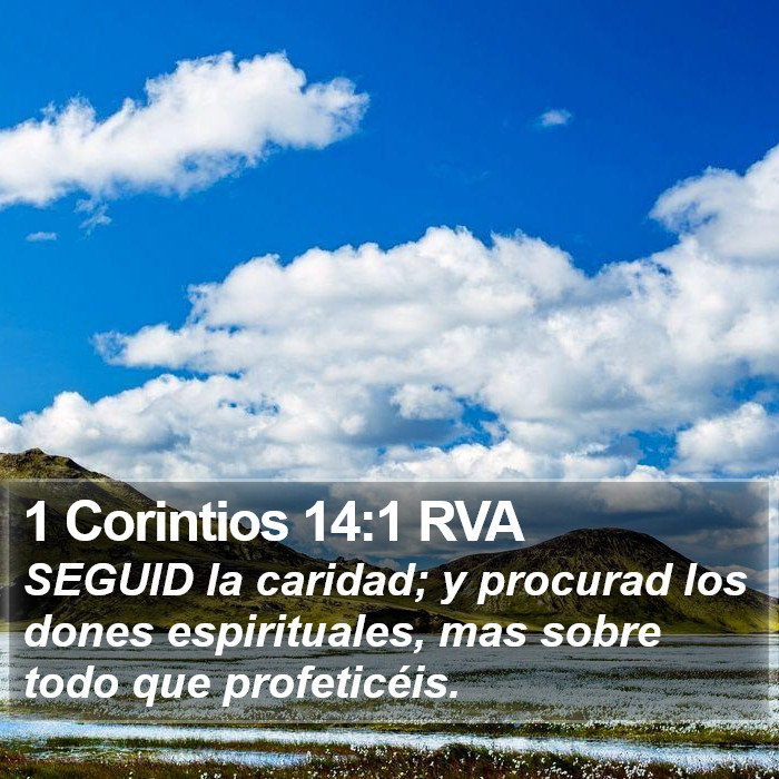 1 Corintios 14:1 RVA Bible Study