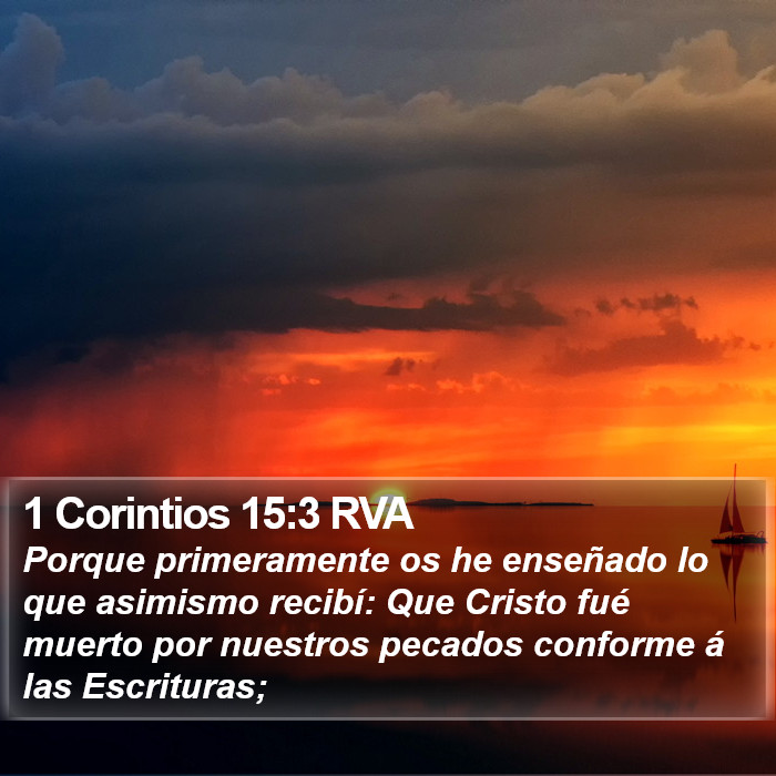 1 Corintios 15:3 RVA Bible Study