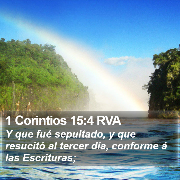 1 Corintios 15:4 RVA Bible Study