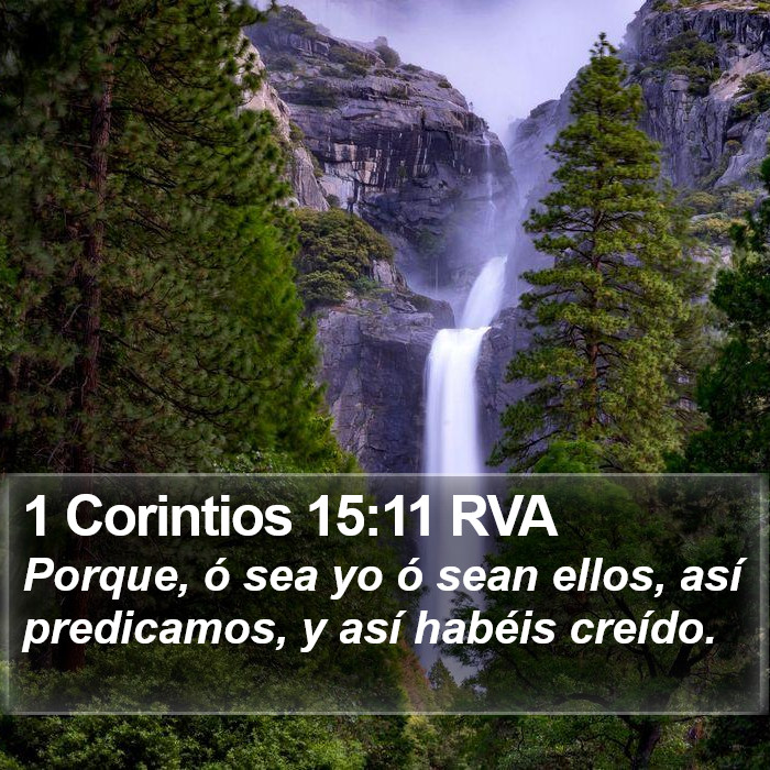 1 Corintios 15:11 RVA Bible Study