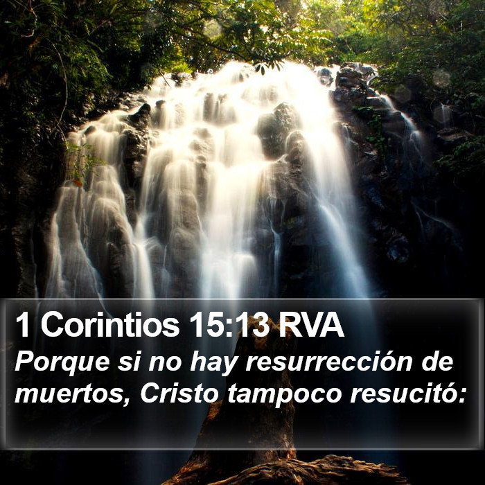 1 Corintios 15:13 RVA Bible Study