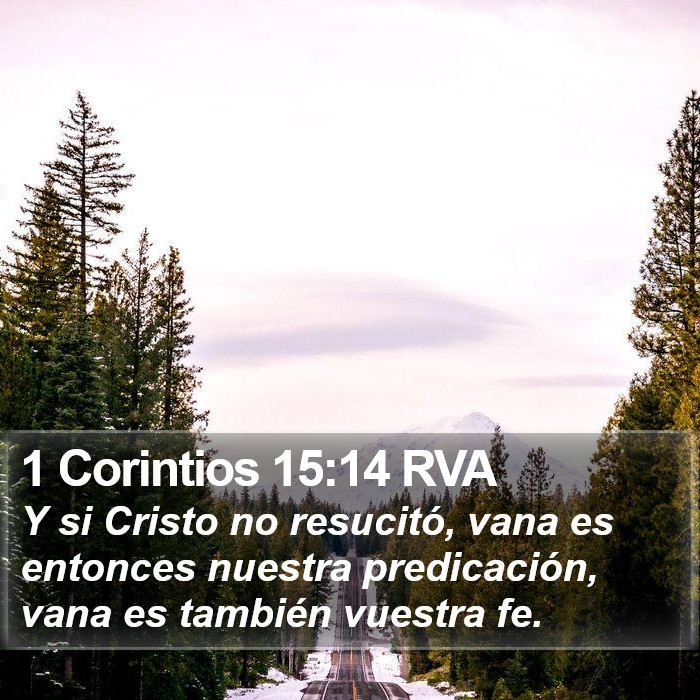 1 Corintios 15:14 RVA Bible Study