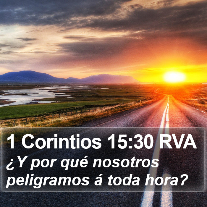 1 Corintios 15:30 RVA Bible Study