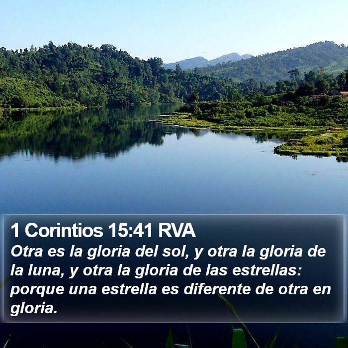 1 Corintios 15:41 RVA Bible Study