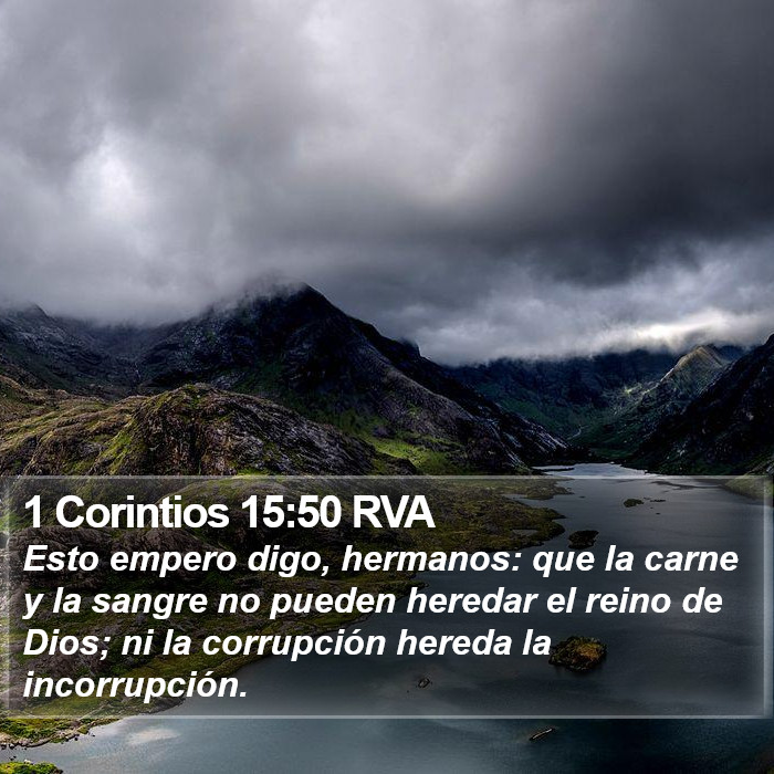 1 Corintios 15:50 RVA Bible Study