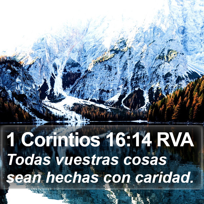 1 Corintios 16:14 RVA Bible Study